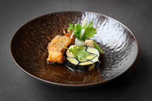 Dish Leek at Restaurant Wannee Leeuwarden