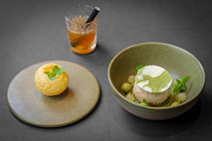 Dish Nashi Pear at Restaurant Wannee