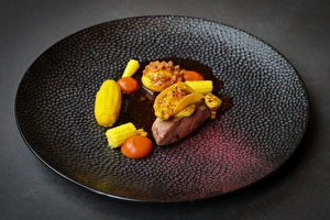 Dish Corn at Restaurant Wannee