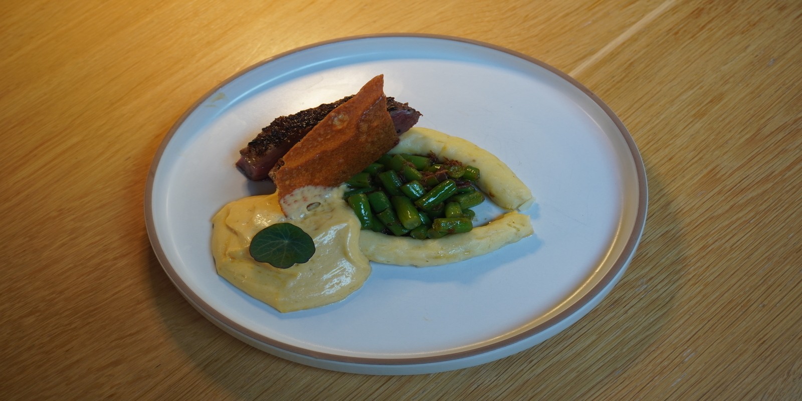 Zilte Groente gerecht Restaurant Wannee 